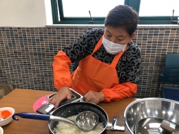 [지역사회조직] 고령장애인여가활동 지원사업 솜씨동아리 두부만들기 체험활동 관련사진